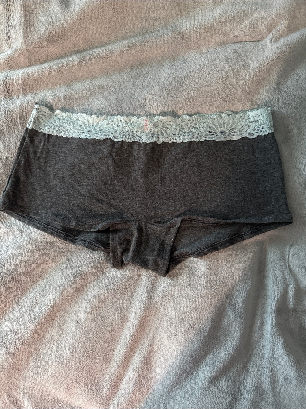 New Pink Victoria Secret Lowrise Boyshort (Medium)